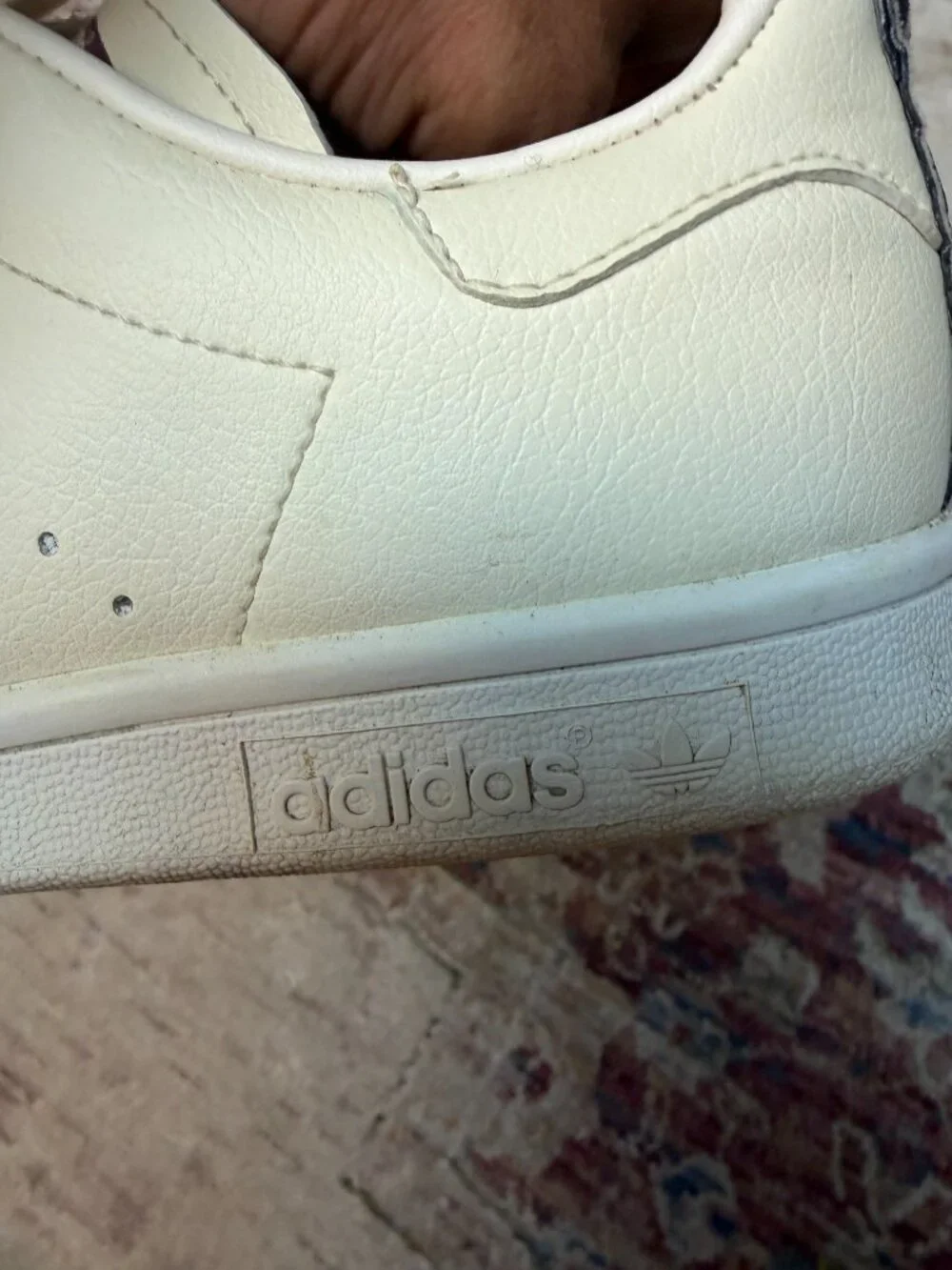 Adidas Originals Stan Smith Wonder White Women's Sneakers Size 7- In Great Shape